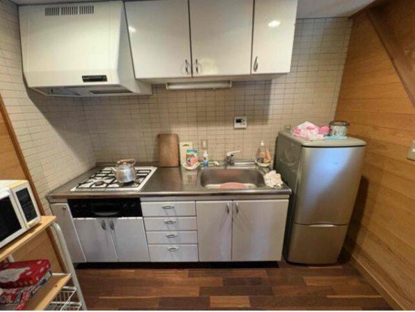 佐賀市三瀬村杠、中古一戸建てのキッチン画像です