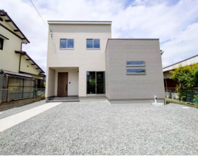 佐賀市大和町、新築一戸建ての外観画像です
