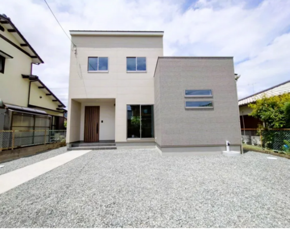 佐賀市大和町、新築一戸建ての外観画像です
