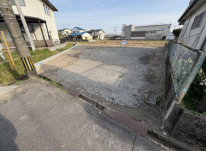 佐賀市神園、土地の外観画像です