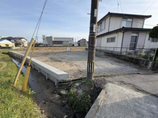 佐賀市神園、土地の外観画像です
