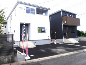 佐賀市大和町、新築一戸建ての外観画像です