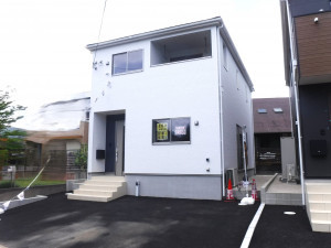 佐賀市大和町、新築一戸建ての外観画像です