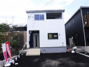 佐賀市大和町、新築一戸建ての外観画像です