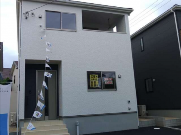 佐賀市大和町、新築一戸建ての外観画像です