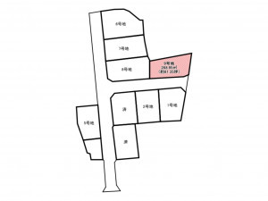 佐賀市高木瀬町、土地の間取り画像です