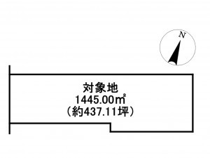 佐賀市大和町、土地の間取り画像です