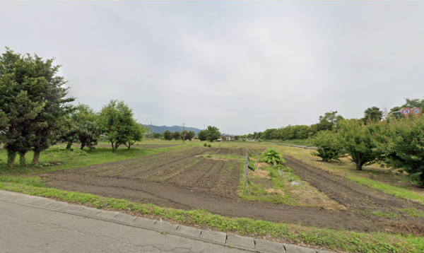 佐賀市大和町、土地の外観画像です