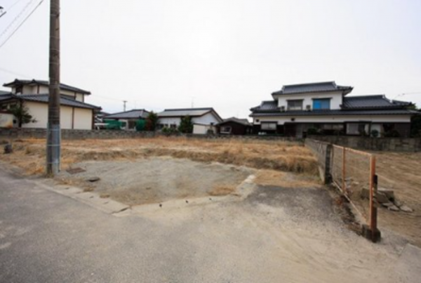 佐賀市高木瀬西、新築一戸建ての外観画像です