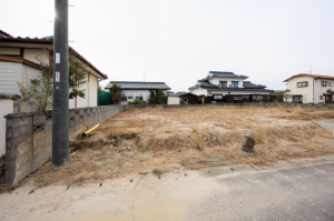 佐賀市高木瀬西、新築一戸建ての外観画像です