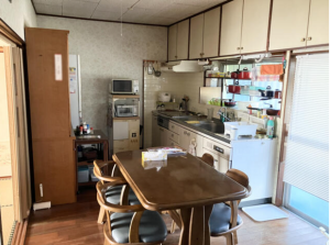 佐賀市高木瀬西、中古一戸建てのキッチン画像です