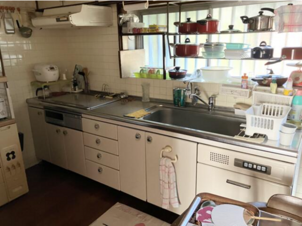 佐賀市高木瀬西、中古一戸建てのキッチン画像です