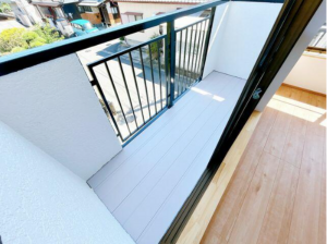 佐賀市大和町、中古一戸建てのバルコニー画像です