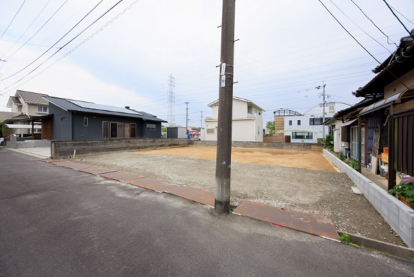 佐賀市若楠、新築一戸建ての外観画像です
