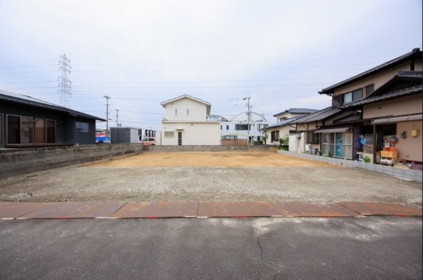 佐賀市若楠、新築一戸建ての外観画像です