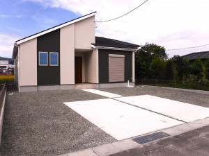 佐賀市大和町、新築一戸建ての外観画像です