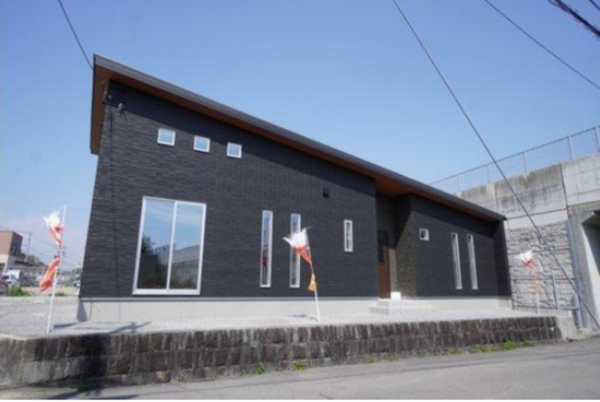 佐賀市金立町、新築一戸建ての完成予想図（外観）画像です