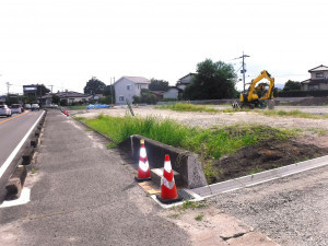 佐賀市金立町、土地の画像です