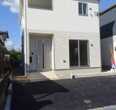 佐賀市開成、新築一戸建ての外観画像です