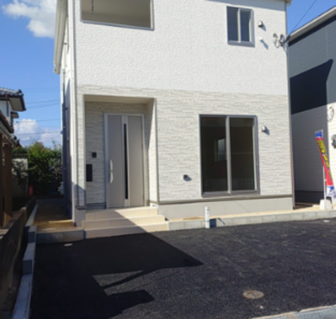 佐賀市開成、新築一戸建ての外観画像です