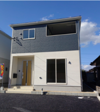 佐賀市開成、新築一戸建ての外観画像です