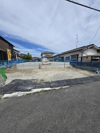 佐賀市大和町、新築一戸建ての外観画像です