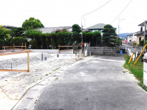 佐賀市高木瀬東、新築一戸建ての外観画像です