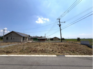 佐賀市久保泉町、土地の外観画像です