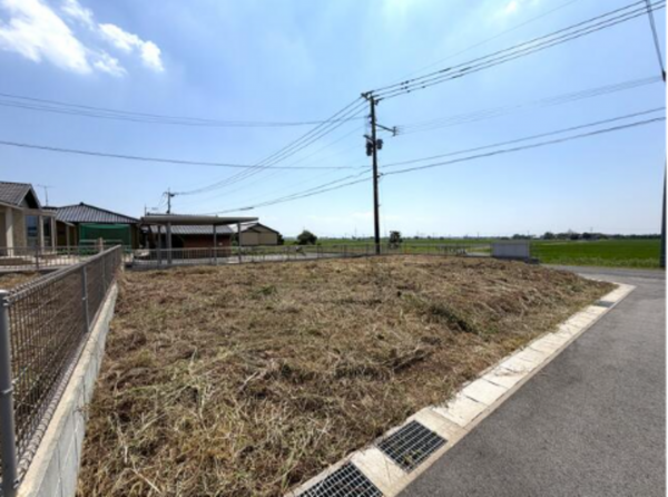 佐賀市久保泉町、土地の外観画像です