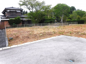 佐賀市久保泉町、土地の外観画像です