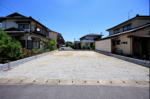 佐賀市開成、新築一戸建ての外観画像です