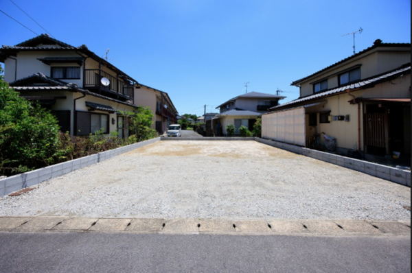 佐賀市開成、新築一戸建ての外観画像です