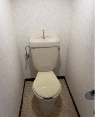 佐賀市神野西、収益物件/アパートのトイレ画像です