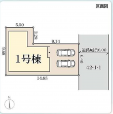 八尾市青山町、新築一戸建ての画像です