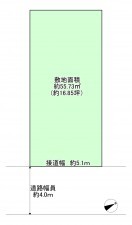 八尾市高安町南、新築一戸建ての間取り画像です