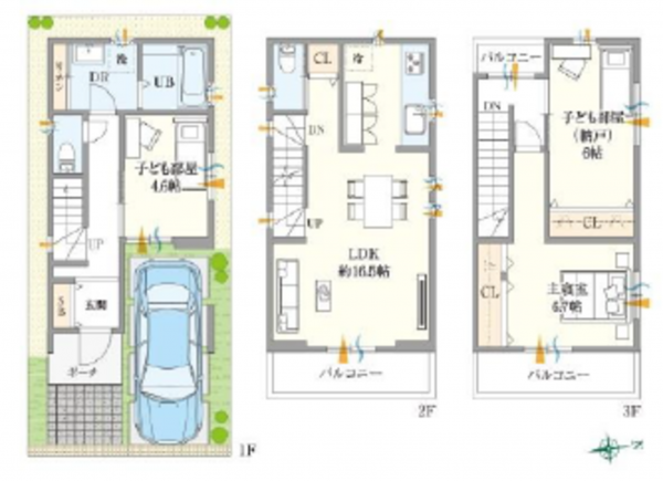 八尾市高安町南、新築一戸建ての画像です
