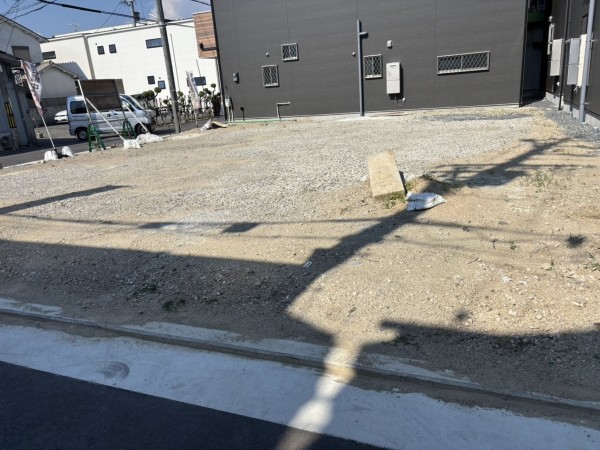 八尾市南本町、土地の画像です