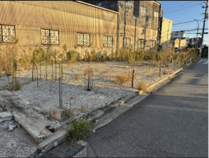 八尾市太田新町、土地の画像です