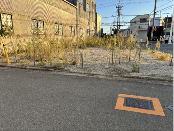 八尾市太田新町、土地の画像です