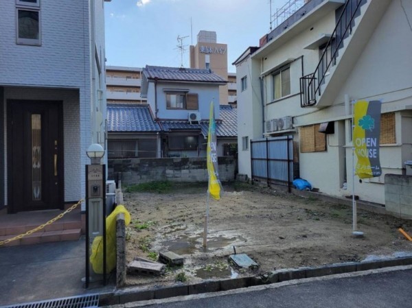 八尾市東山本新町、土地の画像です