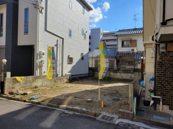 八尾市東山本新町、土地の画像です