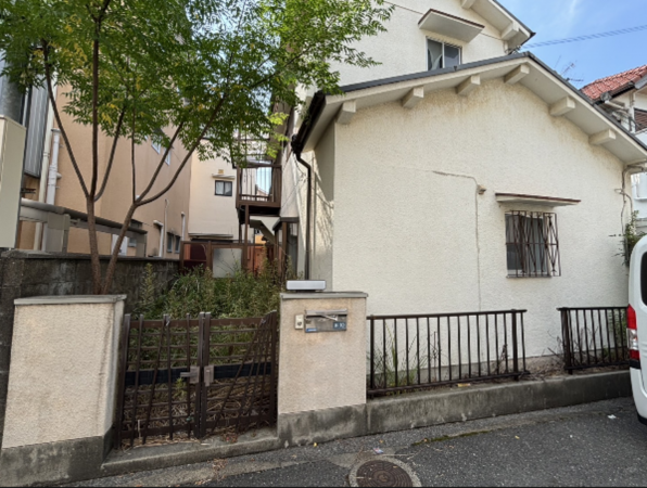 八尾市山本町南、土地の画像です
