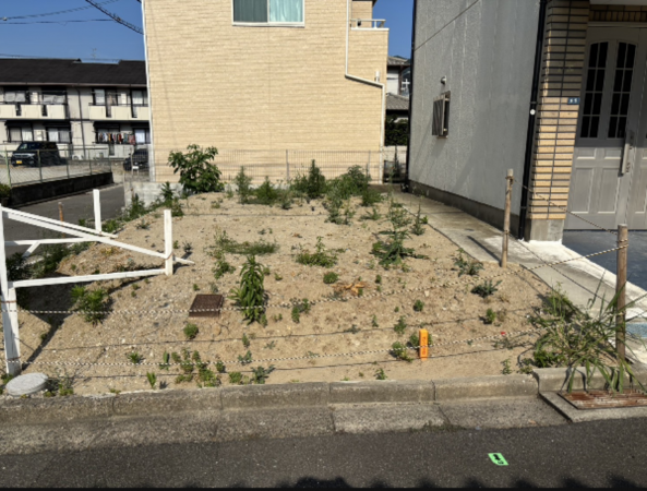 八尾市東山本新町、土地の画像です