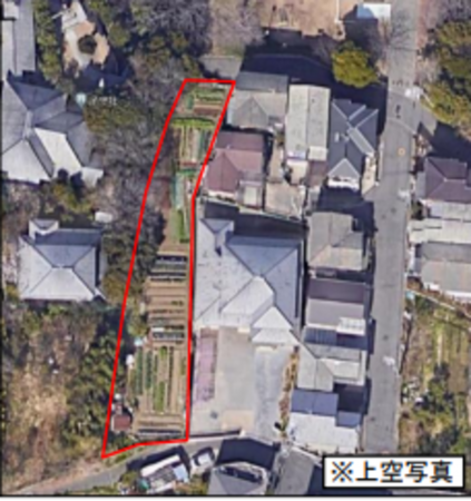 八尾市垣内、土地の画像です