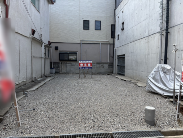 八尾市高安町南、土地の画像です