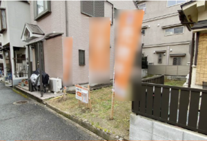 八尾市刑部、土地の画像です