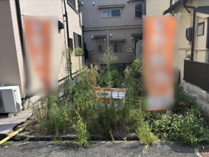 八尾市刑部、土地の画像です