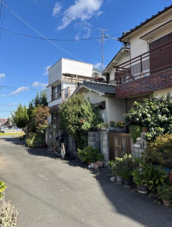 八尾市小阪合町、土地の画像です