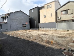 八尾市堤町、土地の画像です