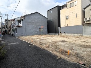 八尾市堤町、土地の画像です